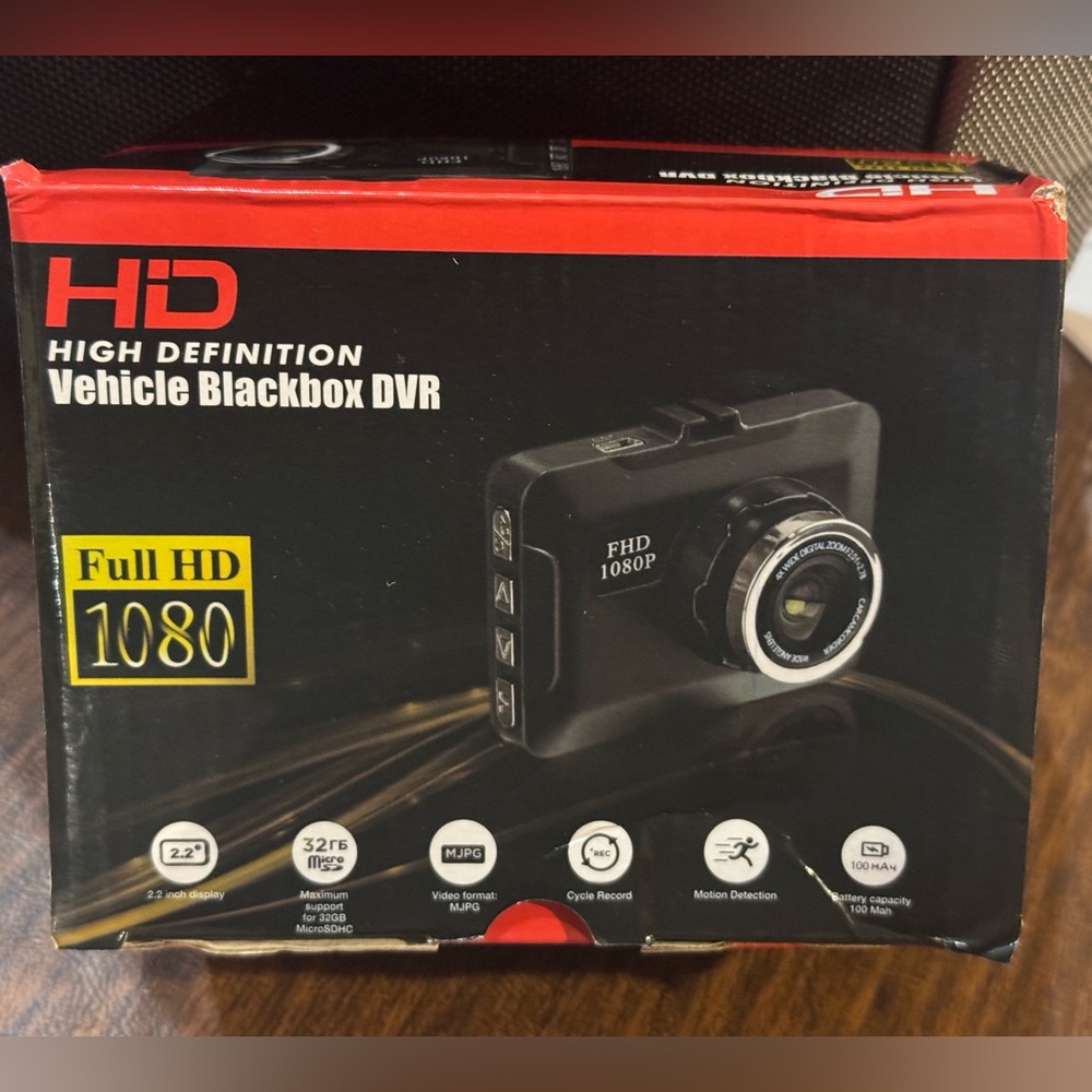 Mini DVR Car Camera Camcorder 1080P Full HD Video